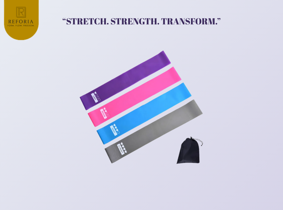 Reforia Bandas de Resistencia Pilates – Set 4 Niveles