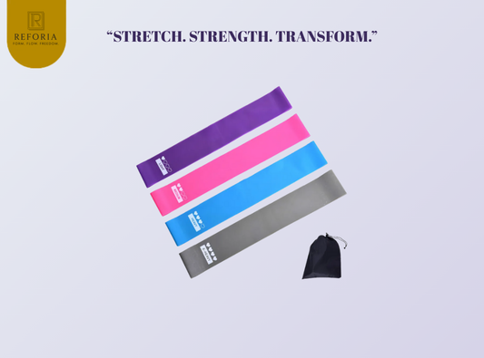 Reforia Bandas de Resistencia Pilates – Set 4 Niveles