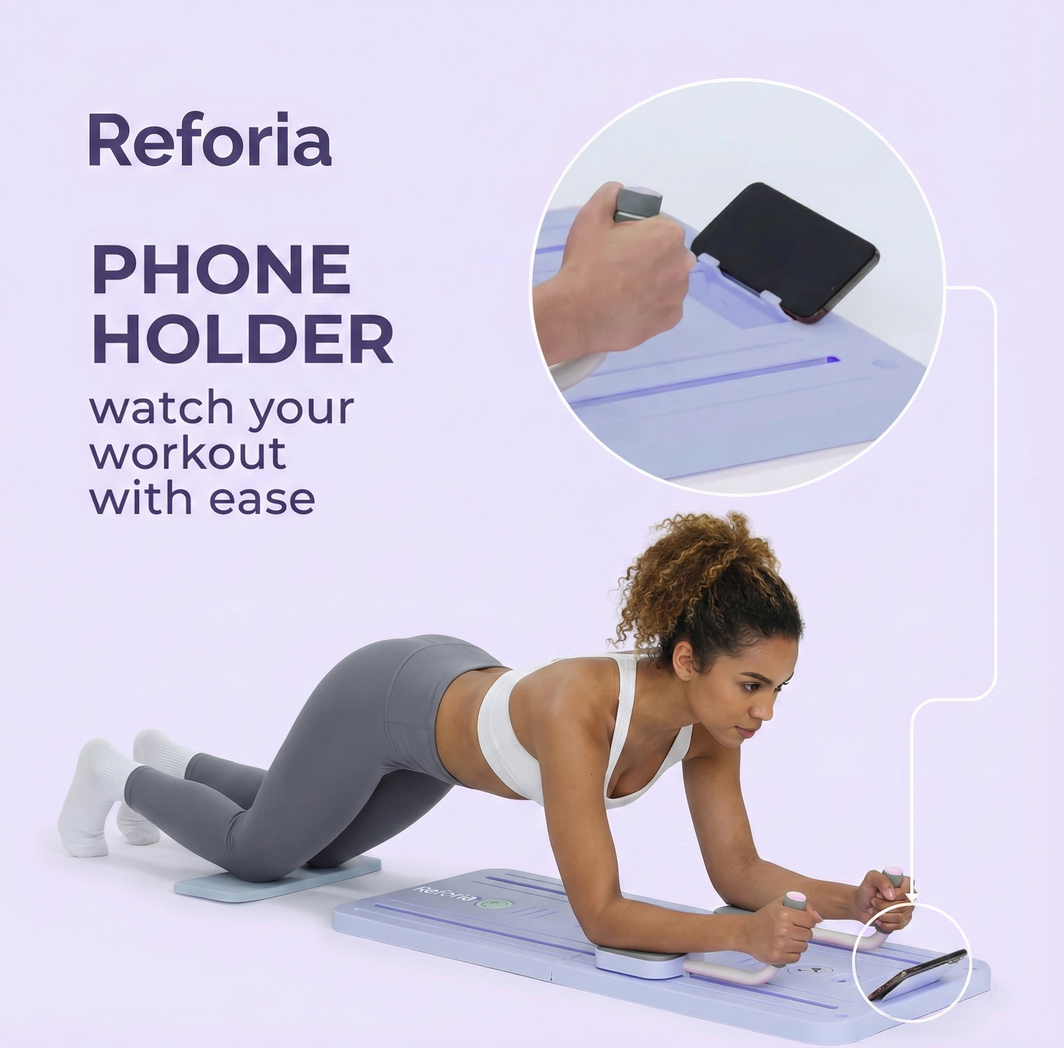 Reforia Portable Pilates Reformer – Studio-Level Workouts at Home