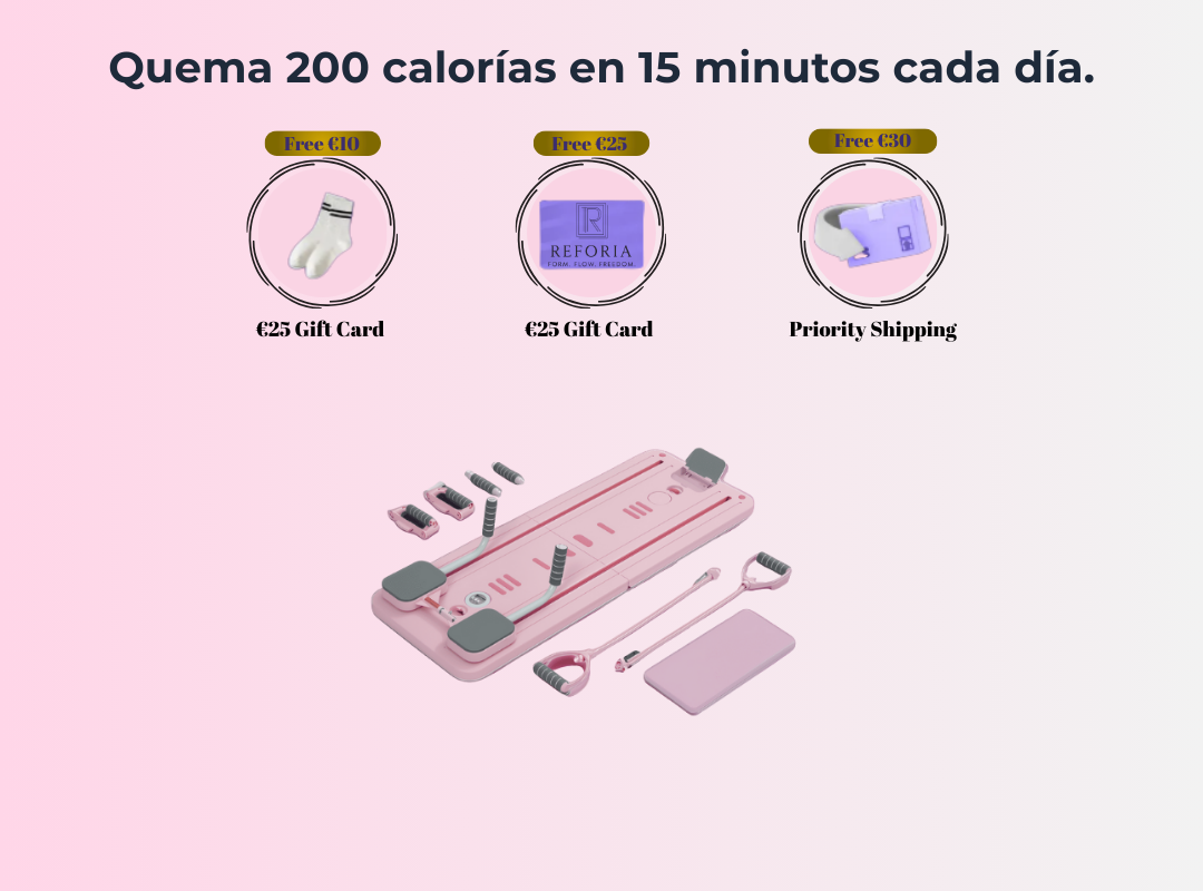 Reforia Reformer de Pilates Portátil – Versión de Lujo