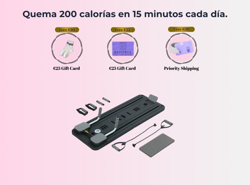 Reforia Reformer de Pilates Portátil – Versión de Lujo